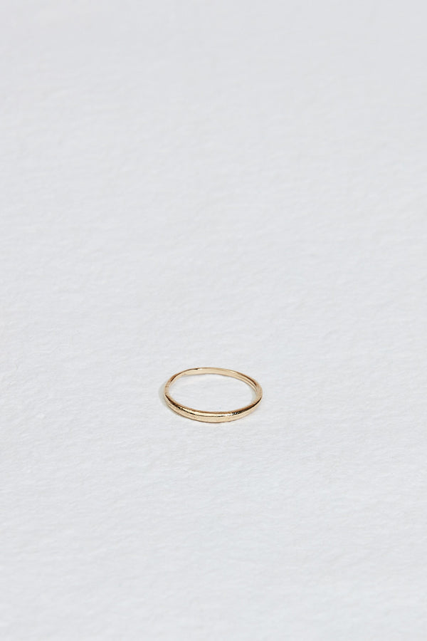 gold dome shaped thin band