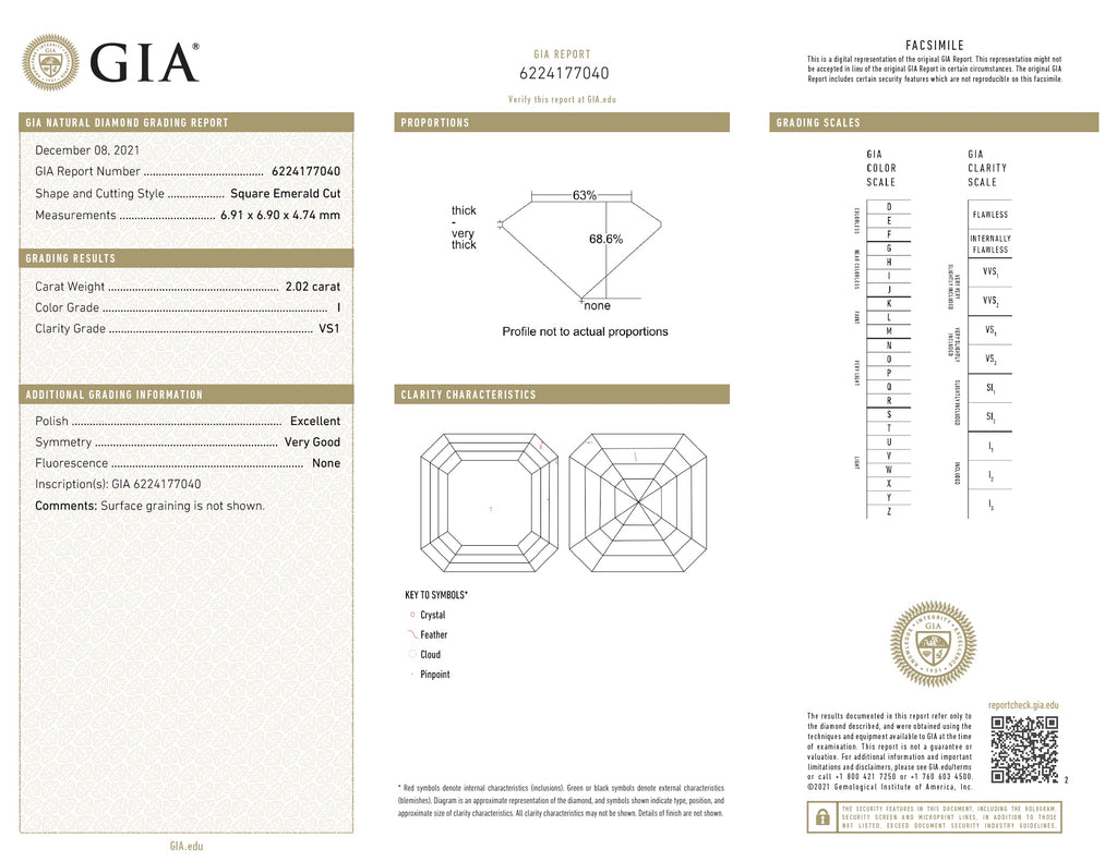 copy of GIA certification