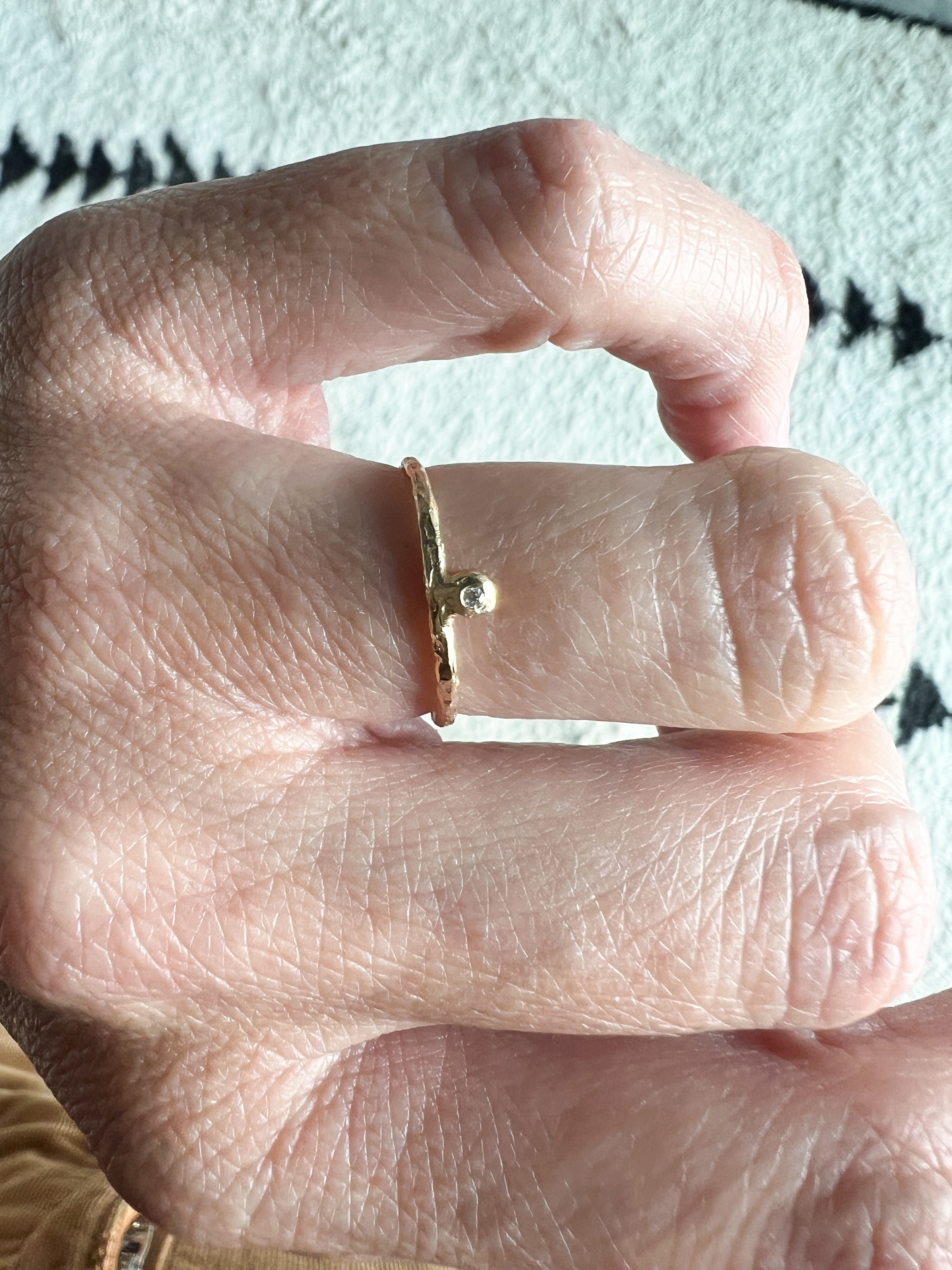 JP SOLE DIAMOND RING | Jane Pope Jewelry