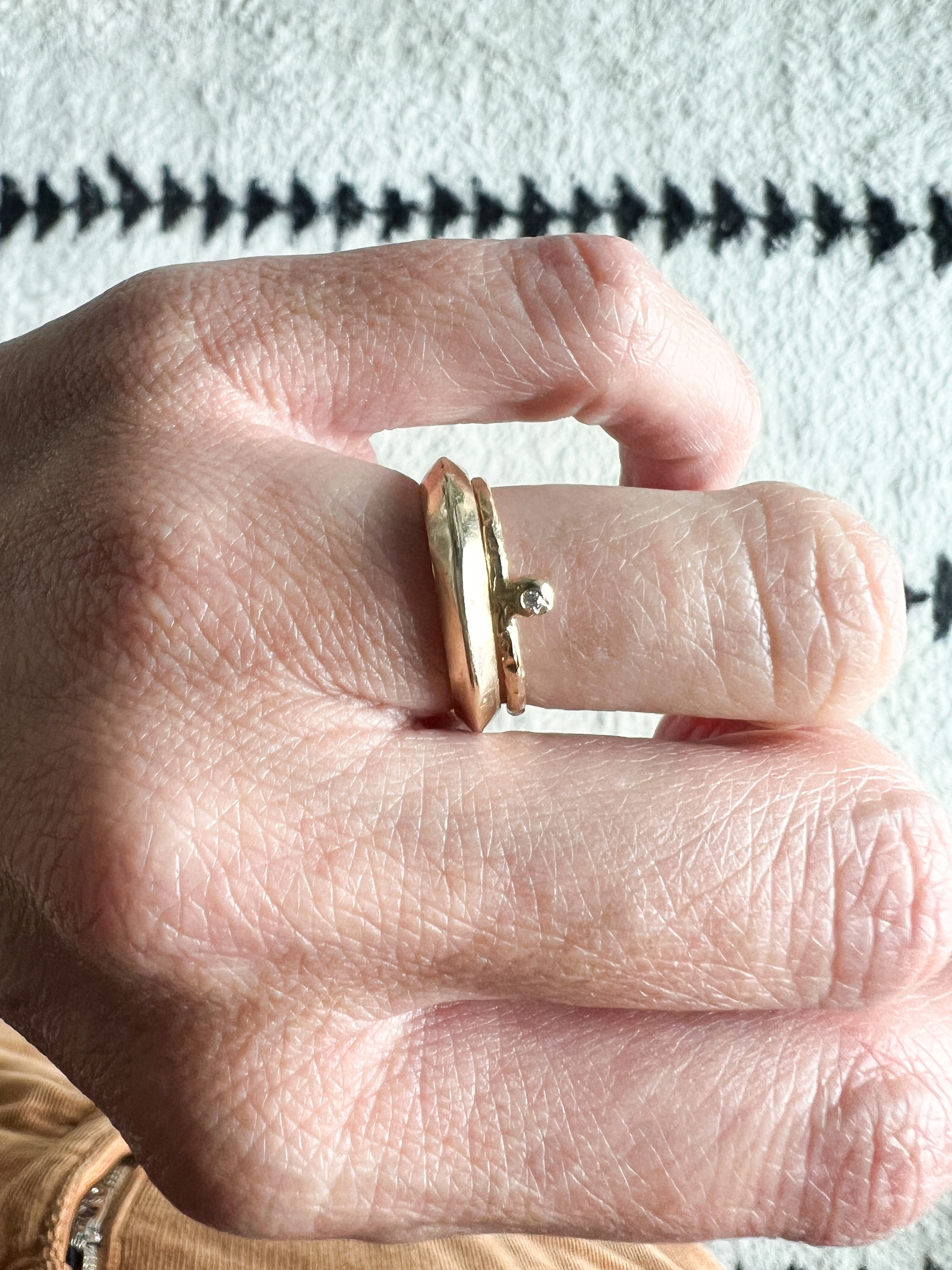 JP SOLE DIAMOND RING | Jane Pope Jewelry