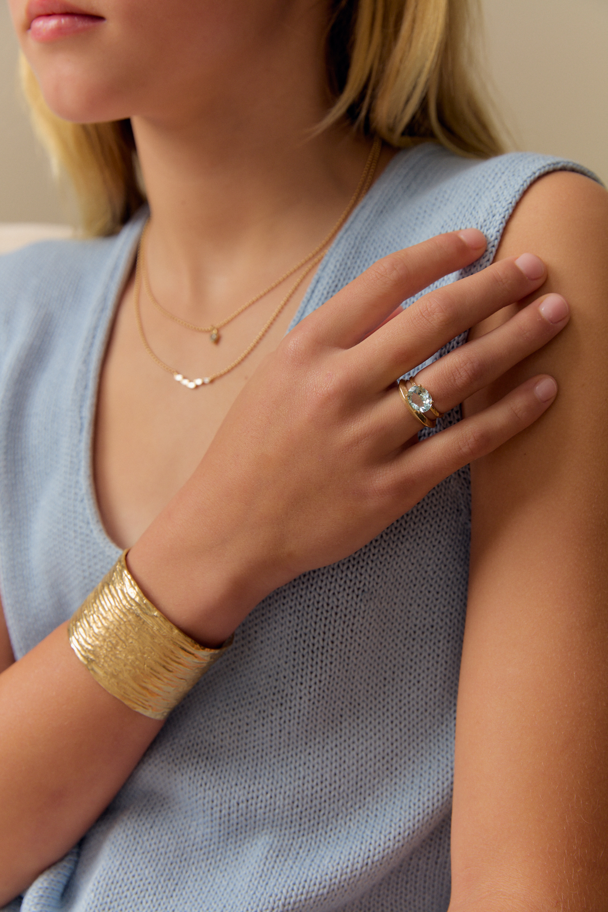JP OVAL AQUAMARINE RING | Jane Pope Jewelry