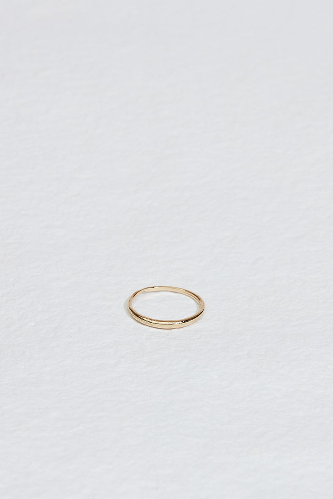 gold dome shaped thin band