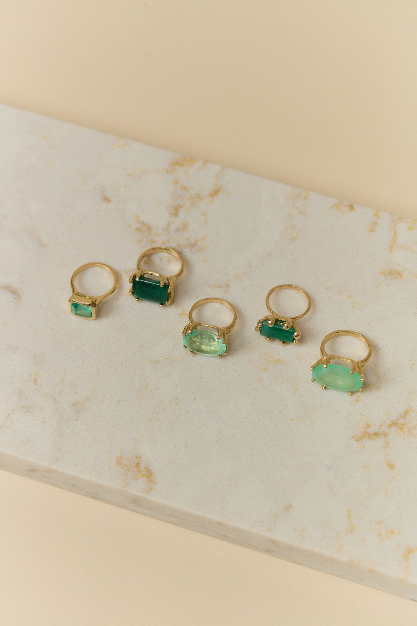 JP OPEN BEZEL SET COLOMBIAN EMERALD RING | Jane Pope Jewelry
