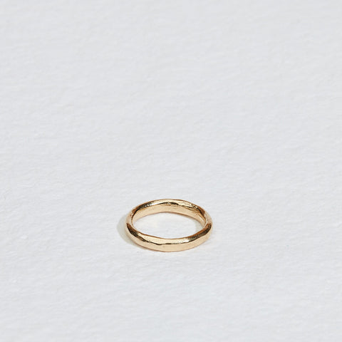 rounded gold band
