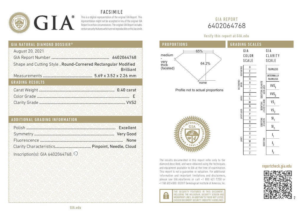 copy of GIA certification